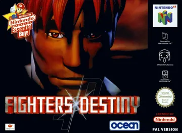 Fighters Destiny (Europe) box cover front